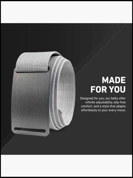 Nylon Tactical Belt for Work Golf Casual Outdoor Use